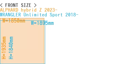 #ALPHARD hybrid Z 2023- + WRANGLER Unlimited Sport 2018-